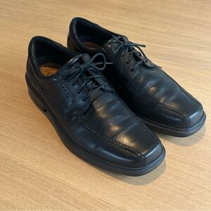 Men's ECCO Helsinki 2 Bike Toe Tie Casual Shoe EU 45 US 11 Black Oxford